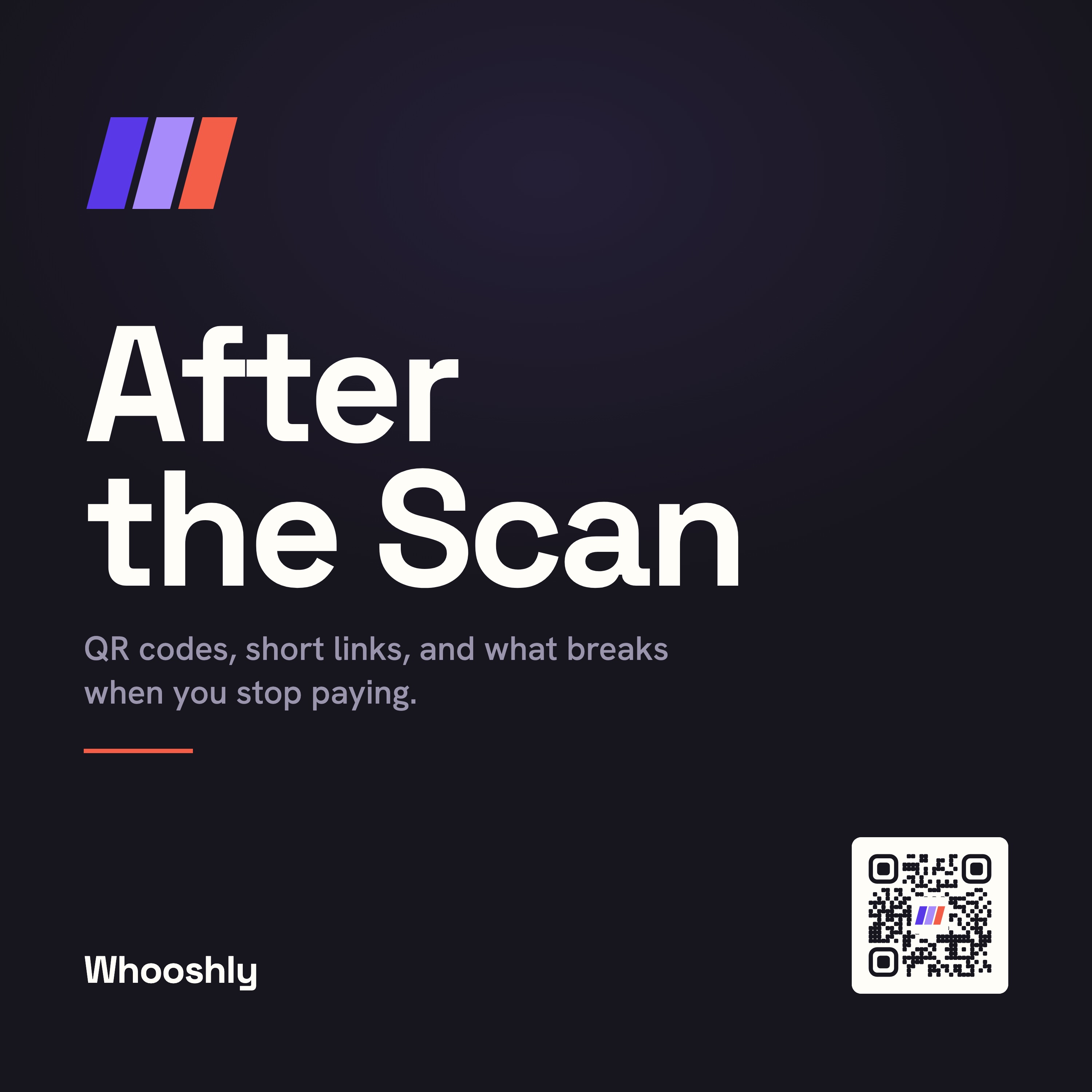After the Scan: QR Codes and Short Links